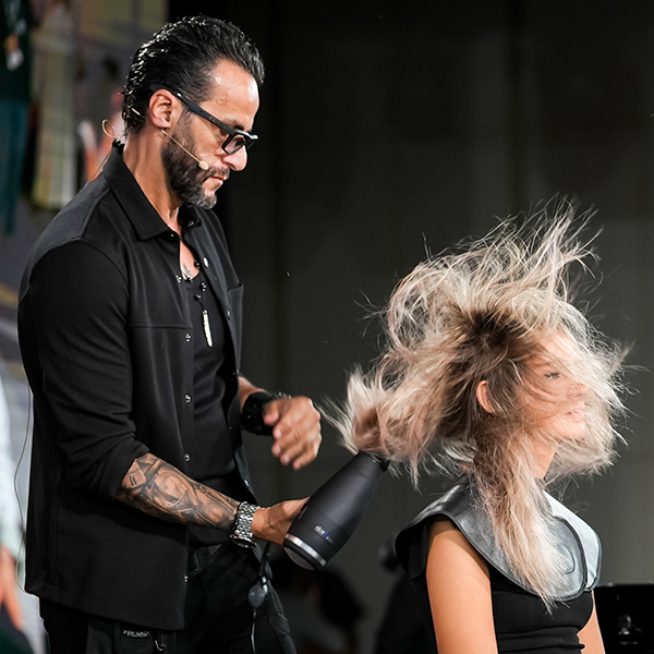 Beautyworld Dubai - Hair product demonstration