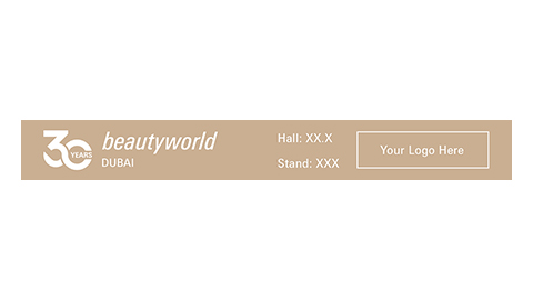 Beautyworld Dubai - Personalised animated web banner