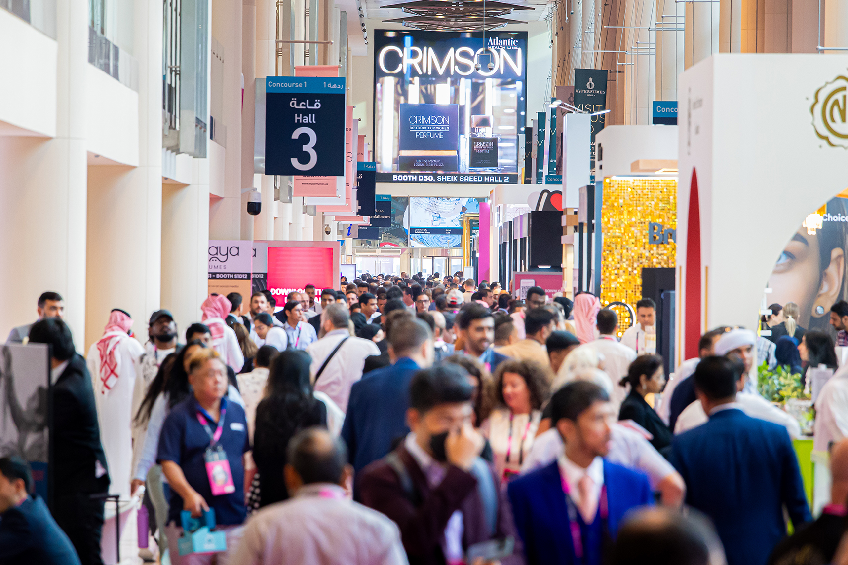 Beautyworld Dubai - Crowds