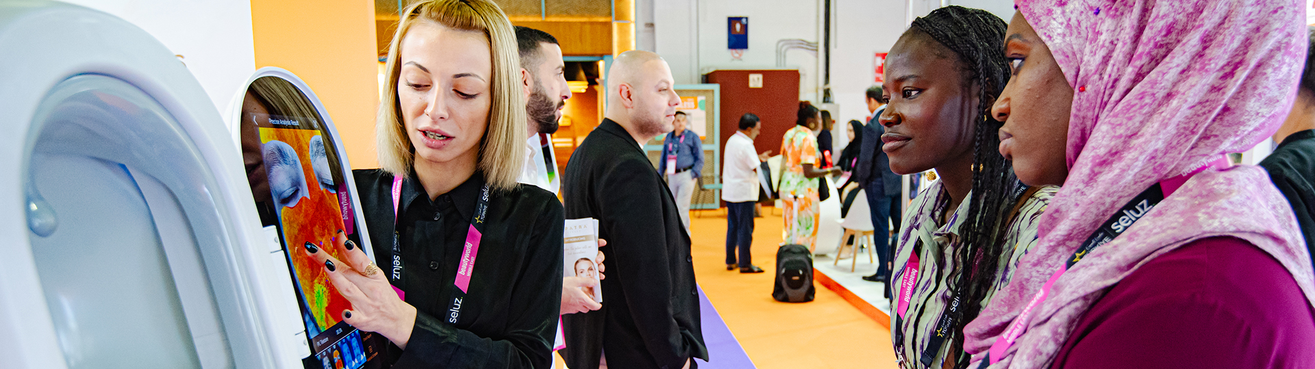 Beautyworld Dubai - Visitors at the exhibition